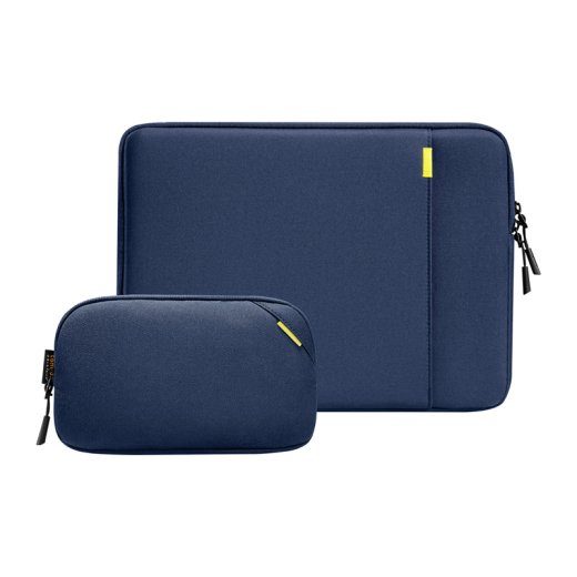 TOMTOC Defender-A13 sülearvutiümbris + 14" kotikomplekt (tumesinine)