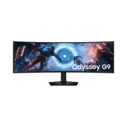 LCD monitorius SAMSUNG LS49FG910EUXEN 49" Gaming/Kreivus Su sūkių aukščiu reguliuojama Paplokščias VA 5120x1440 32:9 144Hz 1 ms Spalvotas Juodas