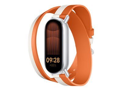 Xiaomi Kahevärviline nahkrihm 140–180mm Valge ja oranž Vasikanahk, PU (sees)
