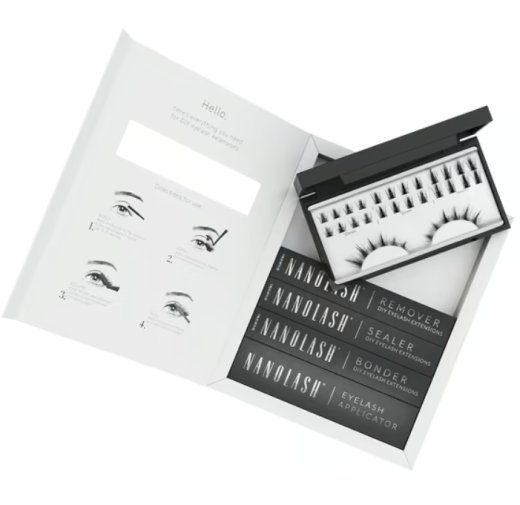 Nanolash DIY Eyelash Extensions Starter Kit Flirty