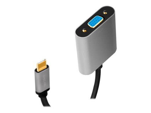 LogiLink USB-VGA adapter, 15cm, hall