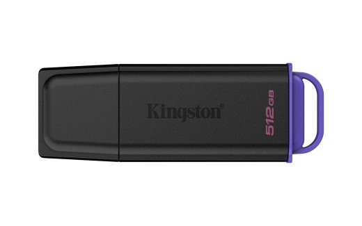 Kingston Technology DataTraveler 512GB USB 3.2 Gen 1 Exodia must/lilla kaasaskantav draiver