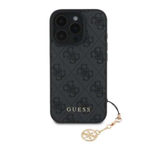 Guess 4G charm ümbris iPhone 16 Pro Max Tone on Tone / Hall