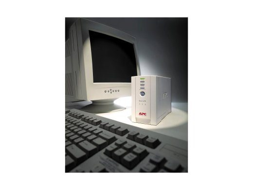 APC Back-UPS CS 350 UPS AC 230V 210Watt 350VA RS-232 USB išvesties jungtys 4 smėlio spalvos