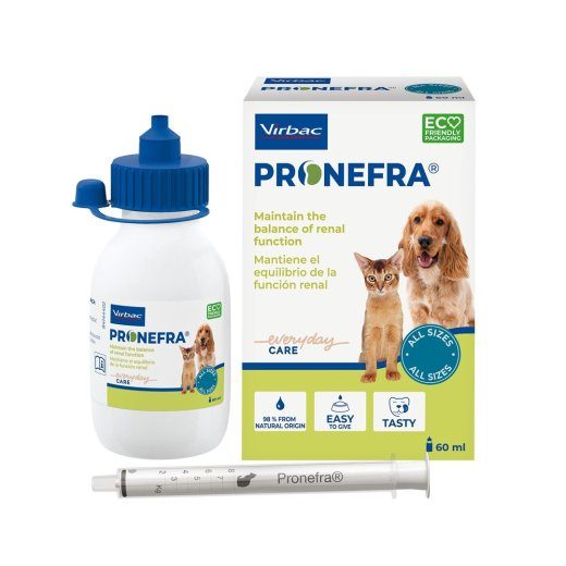 VIRBAC Pronefra Neerude tugi - toidulisandid koertele ja kassidele - 60ml
