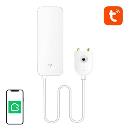 Nutikas veekahjustuse/põranda üleujutuse sensor WiFi Gosund S5 Tuya