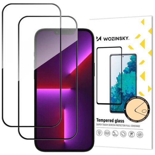 Wozinsky 2tk Täisliimiga Karastatud Klaas iPhone 17 Pro Max jaoks