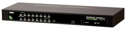 16 Port USB/PS2 KVM, combo console , 2048x1536 , 2 level