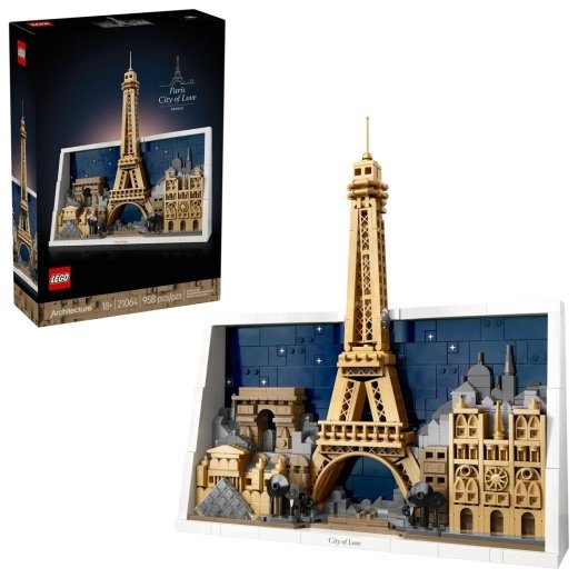 LEGO ARCHITECTURE 21064 Pariis – Armastuse linn