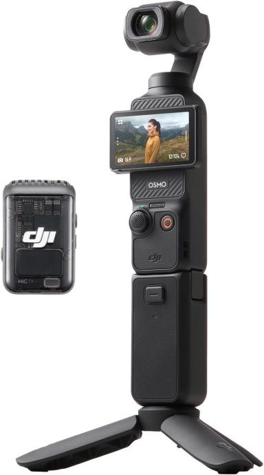 DJI Tegevuskamera Osmo Pocket 3 Creator Combo Must Puuteekraan