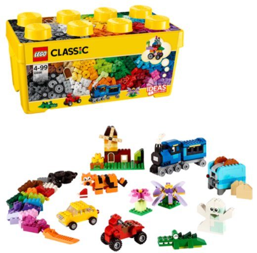 LEGO 10696 Classic Medium Crea plytelių dėžė konstruktorius