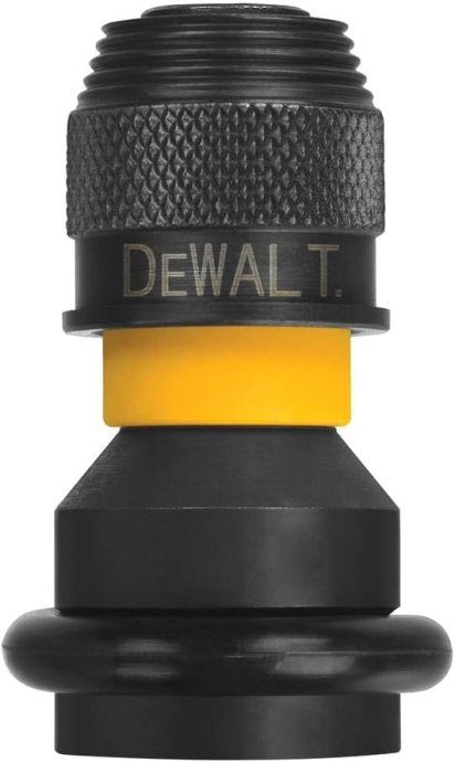 DEWALT DT7508-QZ 1/2 Ruut kuni 1/4 Kuusnurve löögipritsiini padrun