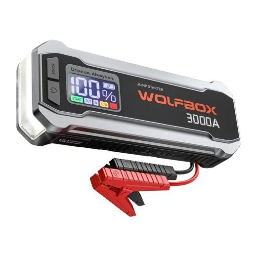 WOLFBOX MegaVolt 16 16,000 mAh 3,000 A hüpatöötur