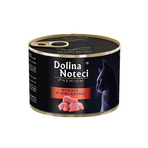 Dolina Noteci Premium jautienos šviežias maudas katėms - 185g