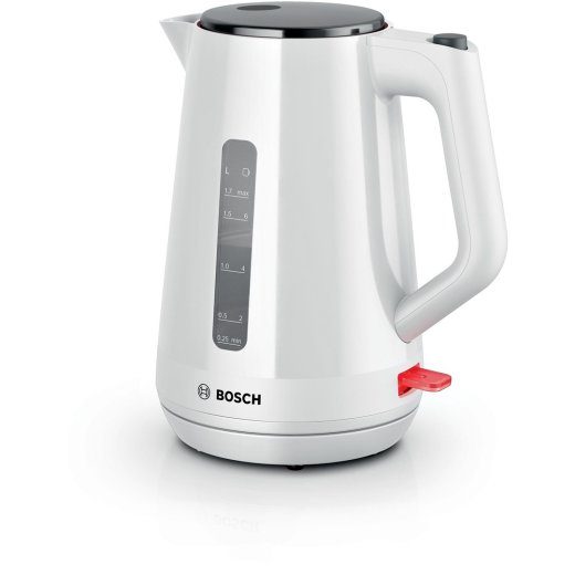 Bosch TWK1M121 elektriveske, 1.7 L, 2400 W, valge