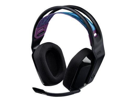 Logitech G535 LIGHTSPEED Juhtmevaba mängu kõrvaklapid must lilla