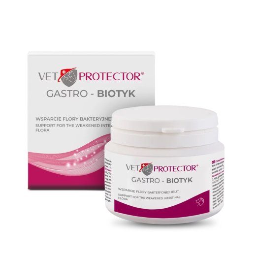 JM SANTE Vet Protector Gastro - Biotyk - multibiootik koertele ja kastele – 60 g