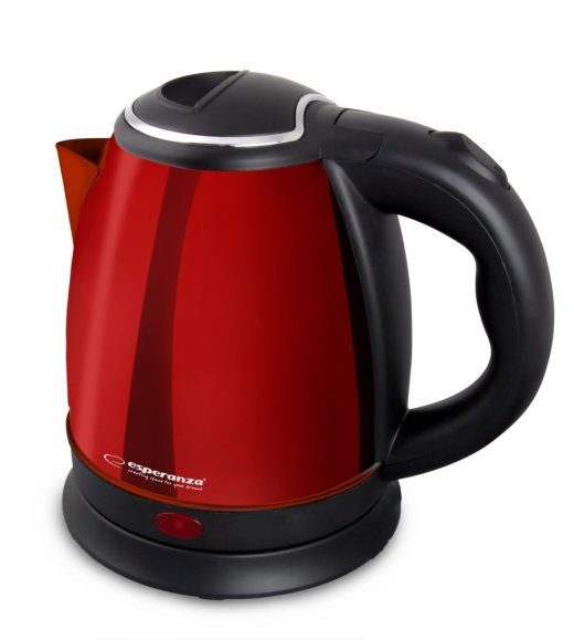 Esperanza EKK128R Electric Kettle Parana 1 L Black, Red 1350 W