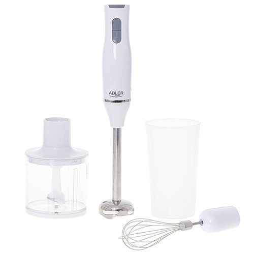Adler Käsikombaini komplekt AD 4620 Käsikombain 800 W Kiiruste arv 2 Hakkija Valge