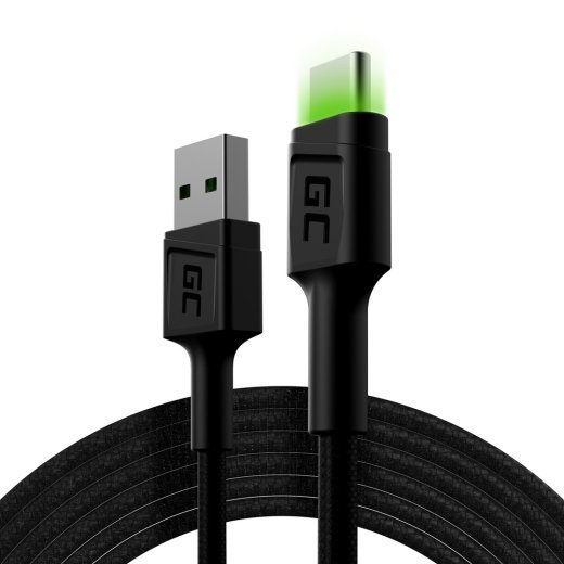 Green Cell KABGC13 USB kaabel USB 2.0 2 m USB A to USB C 0,48 Gbit/s must