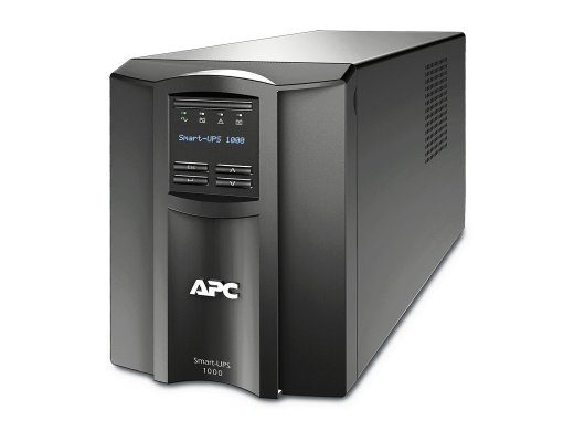 APC Smart-UPS SMT1000IC UPS AC 220/230/240V 700Watt 1000VA RS-232 USB output connectors 8 Black with APC SmartConnect
