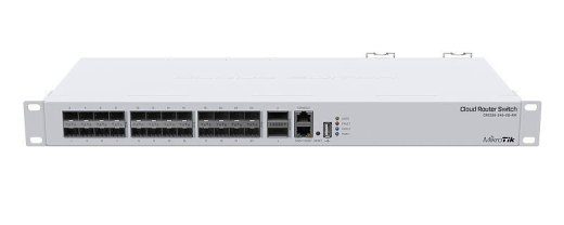 Switch MIKROTIK Rack 1x10Base-T / 100Base-TX 24xSFP+ 2xQSFP+ 1xRJ45 CRS326-24S+2Q+RM