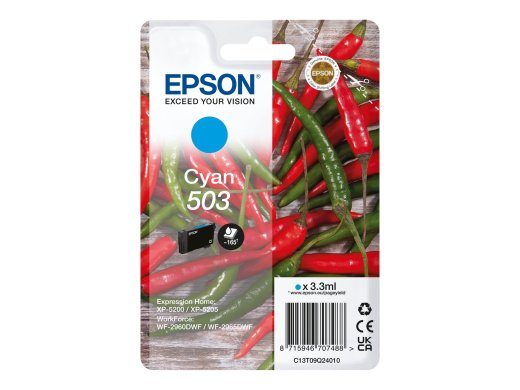 Epson 503 Tsiaan 165-leheküljeline Üksikkõrge C13T09Q24010