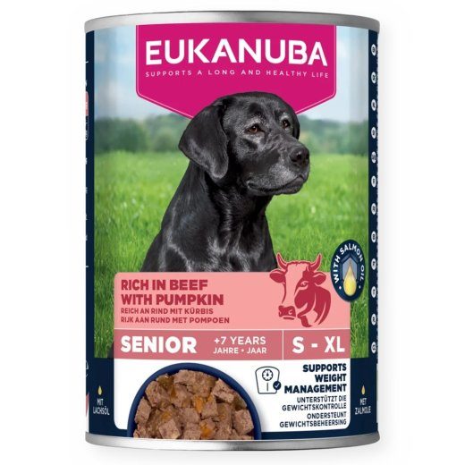 EUKANUBA Life Care Senior Rich in beef with pumpkin - märjakass - 400g