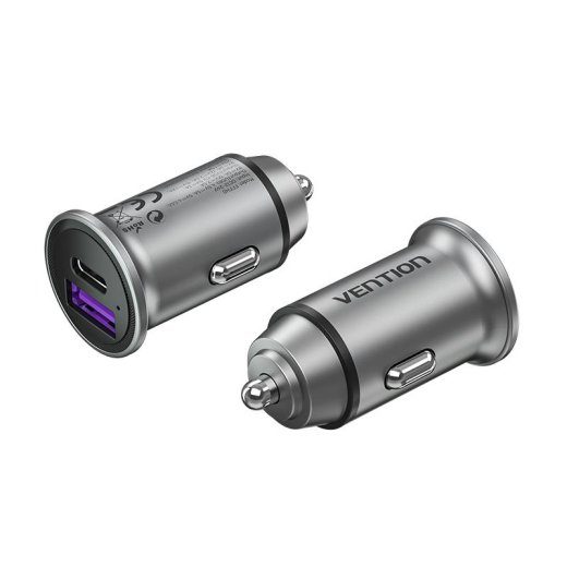 MOBIILLAADUR AUTO 30W USB/2P HALL FFFH0 VENTION
