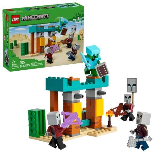 LEGO Minecraft 21267 Illageri kõrbe patrull