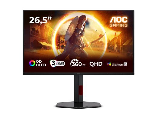 AOC Q27G4SDR 27" QD-OLED QHD 16:9 360 Hz 0,03 ms 2560 x 1440 pikslit 1000 cd/m² HDMI portide arv 2 Must