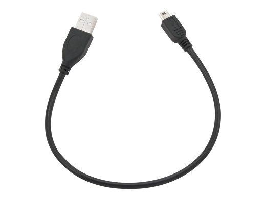 Gembird CCP-USB2-AM5P-1 30cm USB kaabel, must