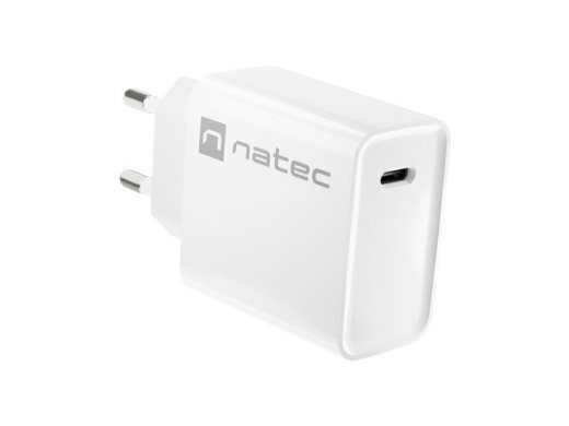 NATEC Ribera USB-C 20W PD valge laadija