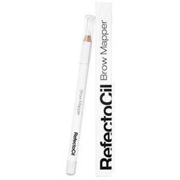 White eyebrow styling pencil