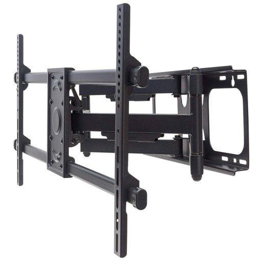 Manhattan Full Motion TV & Monitor Wall Mount (37-75", Black, VESA 200x200 to 800x400mm, Max 75kg, Lifetime Warranty)