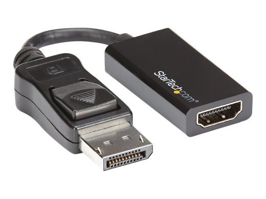 StarTech.com DisplayPort HDMI adapter - 4K 60Hz - videokonverter DP arvuti ja HDMI TV või arvutinäitaja jaoks (DP2HD4K60S) video transf