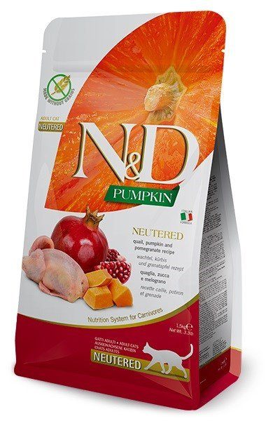 FARMINA Kõrvits N&D Kasvav Kassitoit - kuiv kassatoit - 5kg