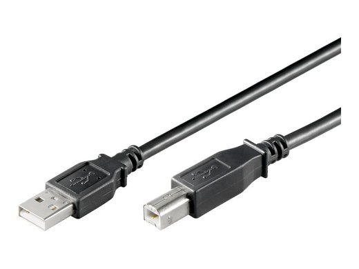 goobay USB-kaabel 3m Must