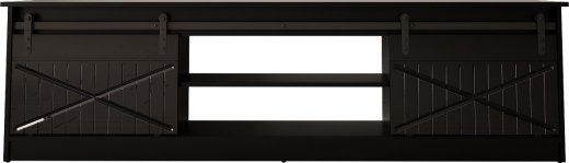 RTV GRANERO 200x56.7x35 must/musta läikega kapp