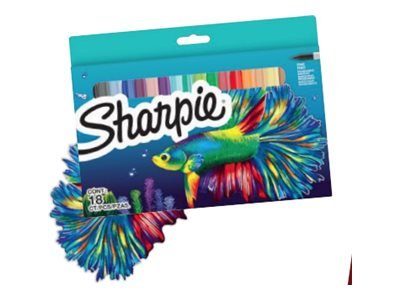Sharpie Fish Suur pakend markerid segavärvilised