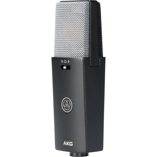AKG C114 - suur membraaniga mitme suunakarakteristikuga kondensatormikrofon (must)