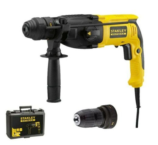 Stanley 2.4J SDS Plus löökpuur Quick Change Chuckiga, Kitbox SFMEH210K-QS 800 W
