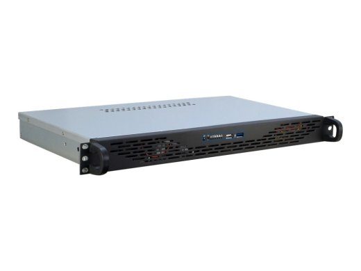 Inter-Tech IPC 1U-K-125L Mini ITX Rack-Mounted - Must Hall