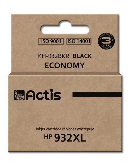 Actis KH-932BKR Tint (asendus HP 932XL CN053AE jaoks; Standard; 30 ml; must)