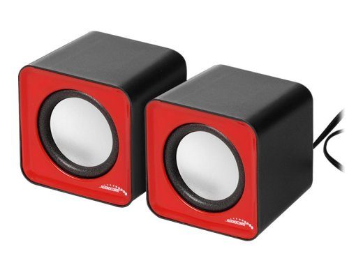 Audiocore AC870 kõlarid must punane