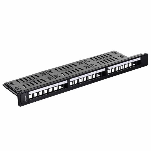 Lanberg PPKS-1124-B patch panel 1U