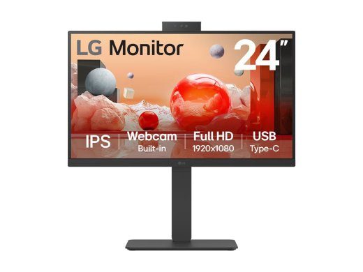 LG 24BA850-B 24 IPS 1920 x 1080 (Full HD) HDMI DisplayPort USB-C 100Hz Prijungimo ekranas