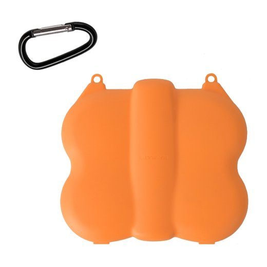 Sunnylife NEO 2 oranž mini korg karabineri abil