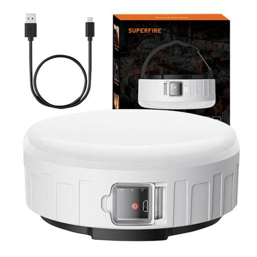 Superfire T25 kampifotil, 400 lm, USB, 3 režiimi