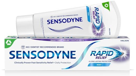 Sensodyne Rapid Relief Hambahari Cool Mint 75 ml